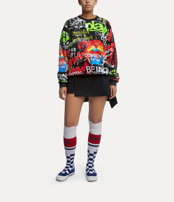 Vivienne Westwood Raglan Sweatshirt in MEANINGLESS